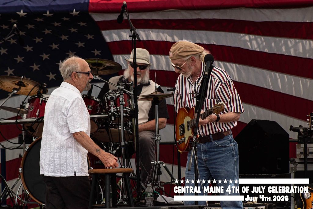 About three hours before the fireworks, families gather at the Clinton Fairgrounds for live music, good food, and rides from Smokey's Greater Shows. Matt & The Barnburners.