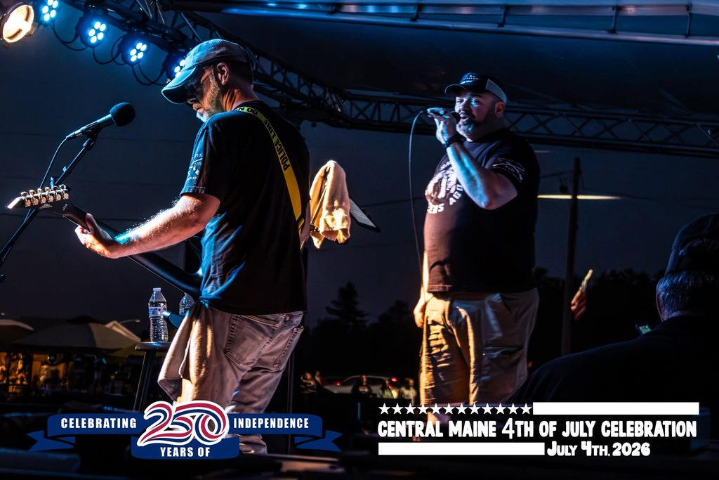 As the sun set on the Central Maine 4th of July Celebration, on America's 250th birthday, families danced under the lights, watched fireworks fill the sky, and closed out the night on the rides from Smokey's Greater Shows.